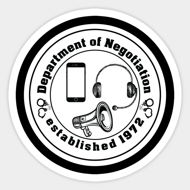 Department of Negotiation Communication Sticker by DepartmentofNegotiation